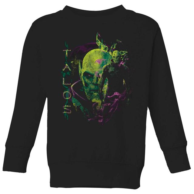 Sudadera Talos para niños de Captain Marvel - Negro - 11-12 años - Negro on Productcaster.