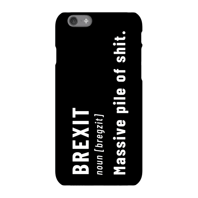 Brexit. Massive Pile Of Sh*t Phone Case for iPhone and Android - iPhone 5C - Snap Case - Gloss on Productcaster.