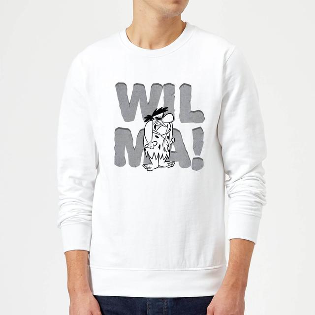 The Flintstones WILMA! Sweatshirt - White - XXL - Weiß on Productcaster.