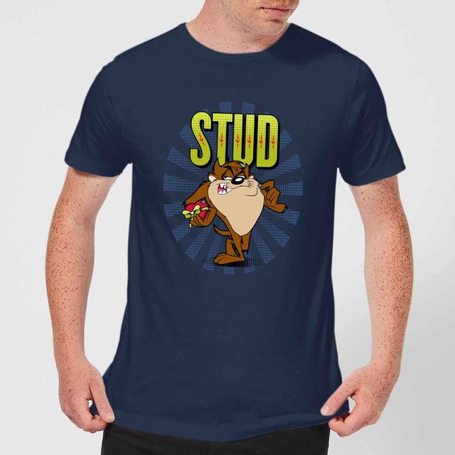 Camiseta Looney Tunes Stud Taz para hombre - Azul marino - M on Productcaster.