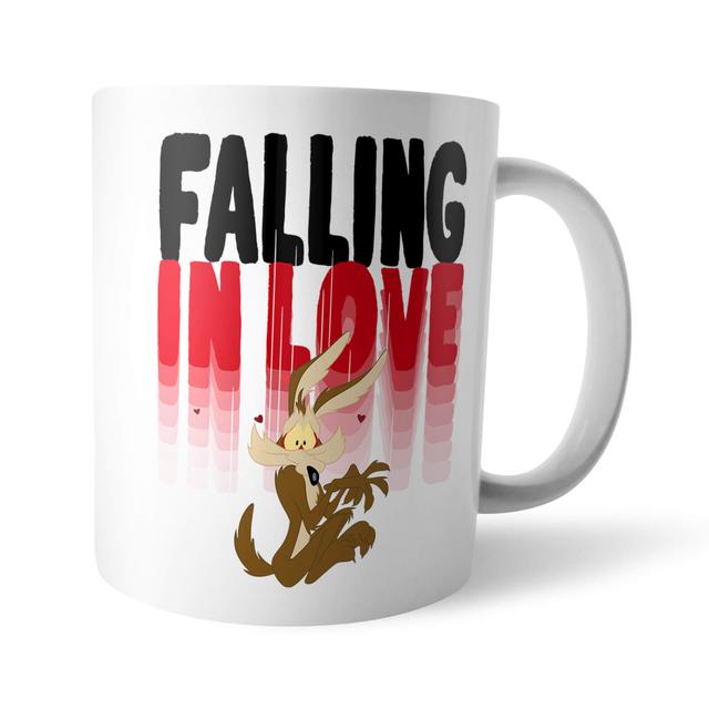 Taza Looney Tunes Falling In Love Wile E. Coyote on Productcaster.