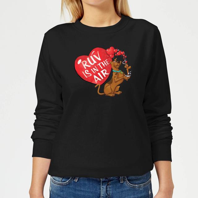 Scooby Doo Ruv Is In The Air Women's Sweatshirt - Black - M - Black on Productcaster.