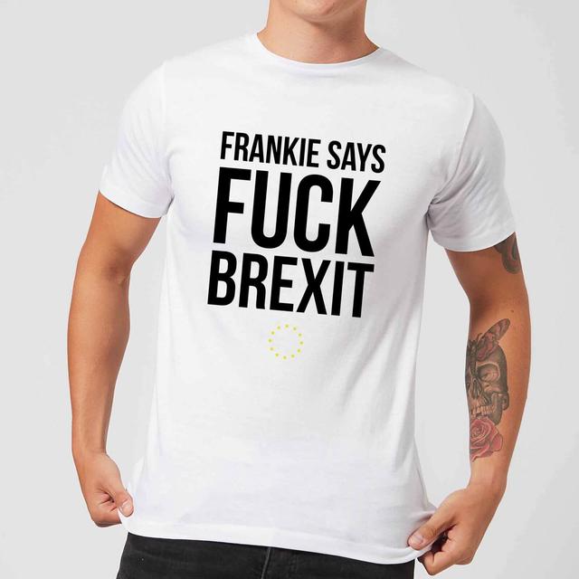 Frankie Say Fuck Brexit Men's T-Shirt - White - XL - White on Productcaster.