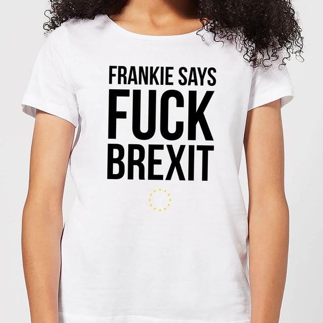 Frankie Say Fuck Brexit Women's T-Shirt - White - XXL - Weiß on Productcaster.