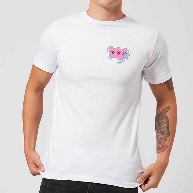 I Love Unicorns Men's T-Shirt - White - XXL - Weiß on Productcaster.