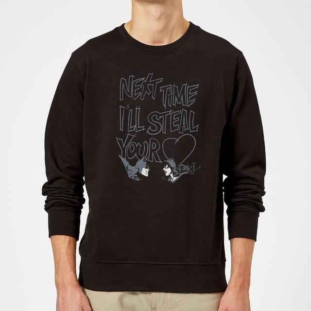 Batman Steal Your Heart Sweatshirt - Black - L - Nero on Productcaster.