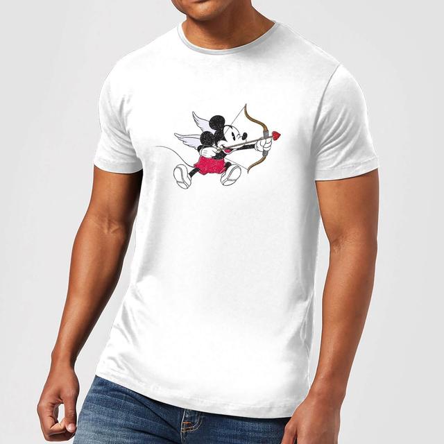 Disney Mickey Cupid Men's T-Shirt - White - M on Productcaster.