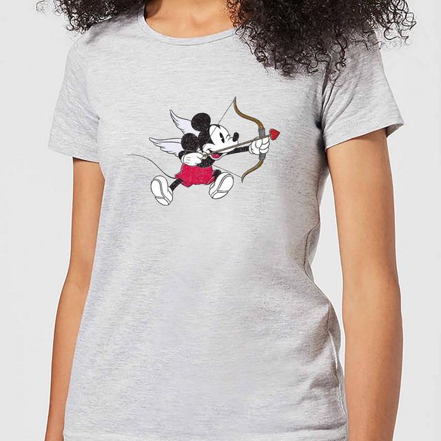 T-Shirt Disney Topolino Cupid Pocket - Grigio - Donna - 5XL - Grigio on Productcaster.