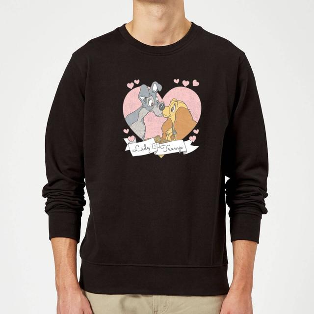 Disney Lady en de Vagebond Love trui - Zwart - S on Productcaster.