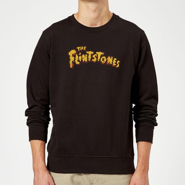 The Flintstones Logo Sweatshirt - Black - M - Schwarz on Productcaster.