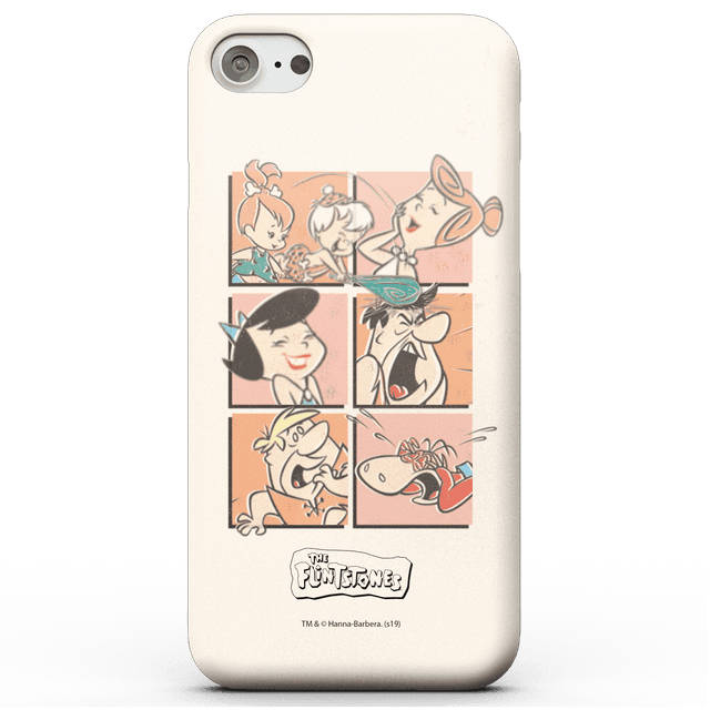 The Flintstones The Gang Phone Case for iPhone and Android - Samsung S7 Edge - Snap Case - Gloss on Productcaster.