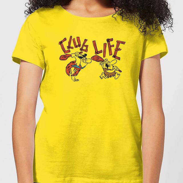 Camiseta para mujer Flintstones Club Life - Amarillo - XXL - Amarillo on Productcaster.