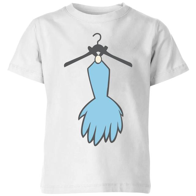 The Flintstones Betty Dress Kids' T-Shirt - White - 7-8 Jahre - Weiß on Productcaster.