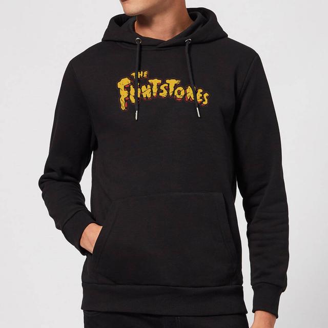 The Flintstones Logo Hoodie - Black - XL on Productcaster.