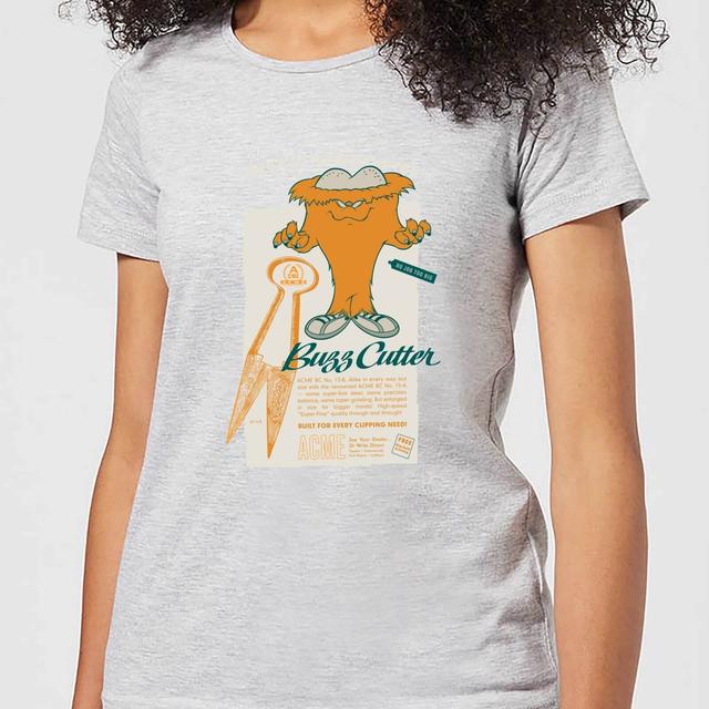 Looney Tunes ACME Buzzcutter Women's T-Shirt - Grey - M - Gris on Productcaster.