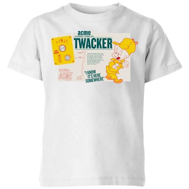 Looney Tunes ACME Twacker Kids' T-Shirt - White - 7-8 años - Blanco on Productcaster.