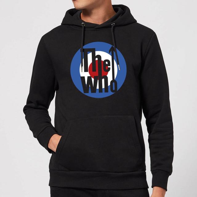 The Who Target Hoodie - Black - S - Black on Productcaster.