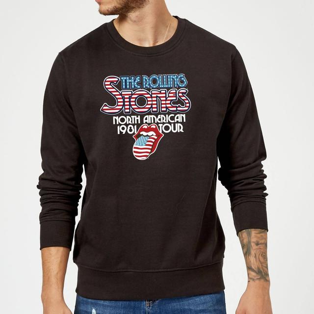 Rolling Stones 81 Tour Logo Sweatshirt - Black - M on Productcaster.