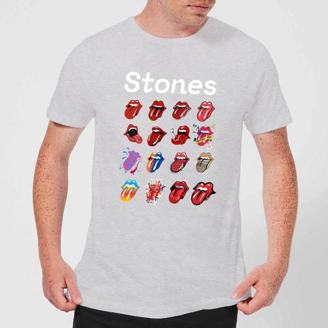 Rolling Stones No Filter Tongue Evolution Herren T-Shirt - Grau - XXL on Productcaster.