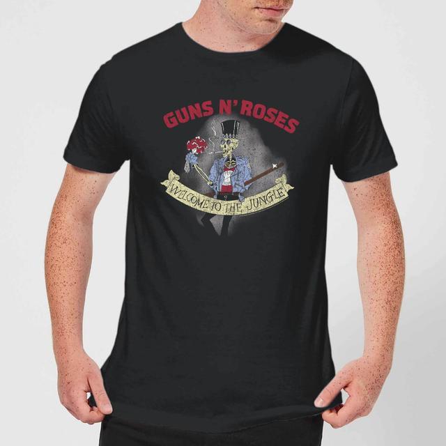 Camiseta Jungle Skeleton para hombre de Guns N Roses - Negro - XXL - Negro on Productcaster.