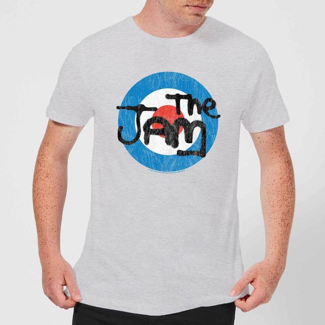 The Jam Target Logo Men's T-Shirt - Grey - XS on Productcaster.