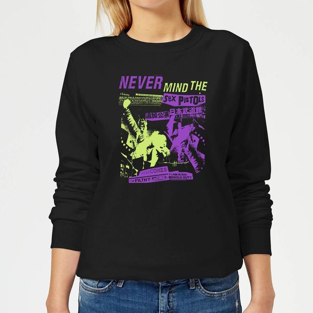 Sudadera para mujer Sex Pistols Japan Tour - Negro - S - Negro on Productcaster.