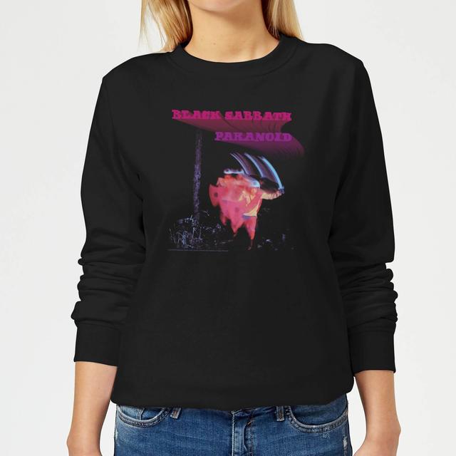 Sudadera Paranoid para mujer de Black Sabbath - Negro - XS on Productcaster.