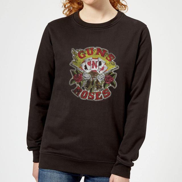 Sudadera Cards para mujer de Guns N Roses - Negro - XS - Negro on Productcaster.