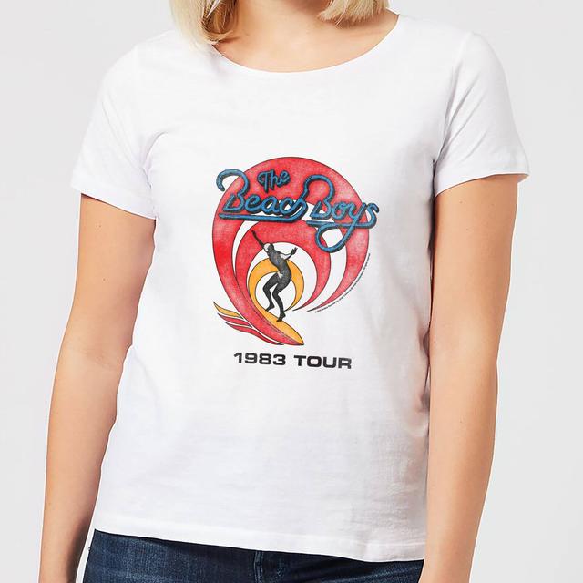 Camiseta Surfer 83 para mujer de The Beach Boys - Blanco - XXL on Productcaster.