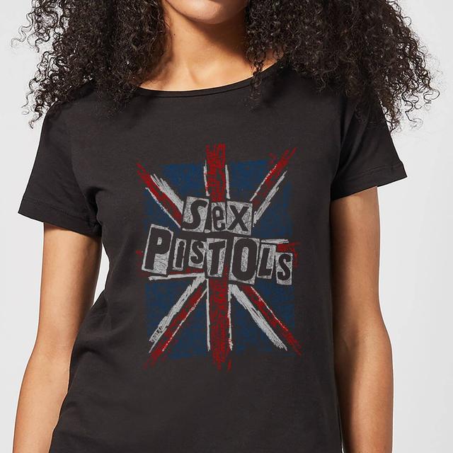 Camiseta Union Jack para mujer de Sex Pistols - Negro - L on Productcaster.