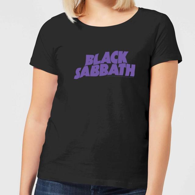 Camiseta para mujer Black Sabbath Logo - Negro - 5XL on Productcaster.