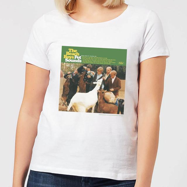 Camiseta para mujer The Beach Boys Pet Sounds - Blanco - S - Blanco on Productcaster.