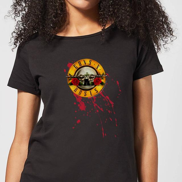 Guns N Roses Bloody Bullet Women's T-Shirt - Black - M - Black on Productcaster.