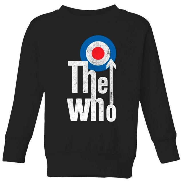 The Who Target Logo Kinder Sweatshirt - Schwarz - 3-4 Jahre - Schwarz on Productcaster.