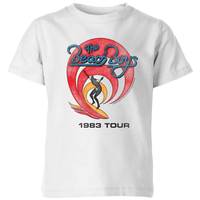 The Beach Boys Surfer 83 Kinder T-Shirt - Weiß - 11-12 Jahre - Weiß on Productcaster.