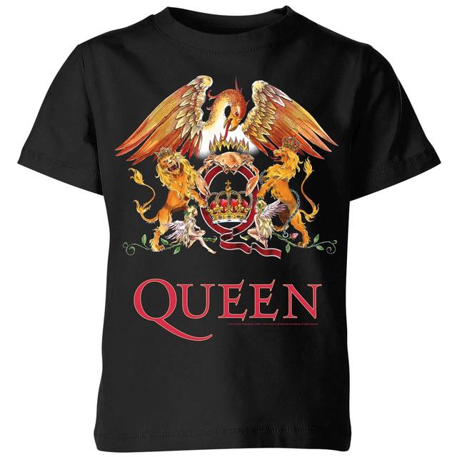 Camiseta para niño Queen Crest - Negro - 3-4 años on Productcaster.