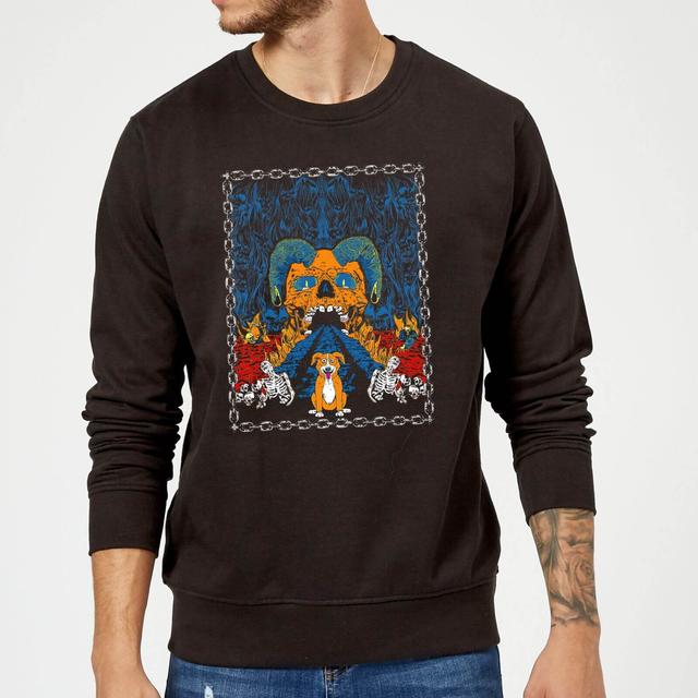 Mr Pickles Retro Print Sweatshirt - Black - M on Productcaster.