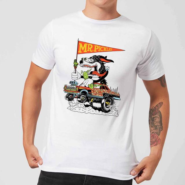 Camiseta Drag Race de Mr Pickles para hombre - Blanco - 5XL - Blanco on Productcaster.