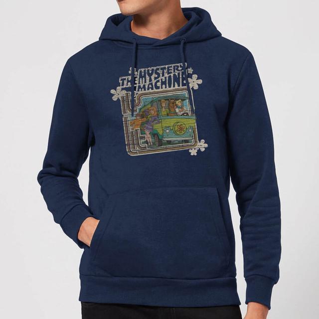 Sudadera con capucha Mystery Machine Psychedelic de Scooby Doo - Azul marino - XL on Productcaster.