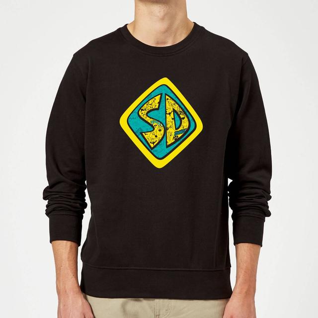 Scooby Doo Emblem Sweatshirt - Black - XXL on Productcaster.