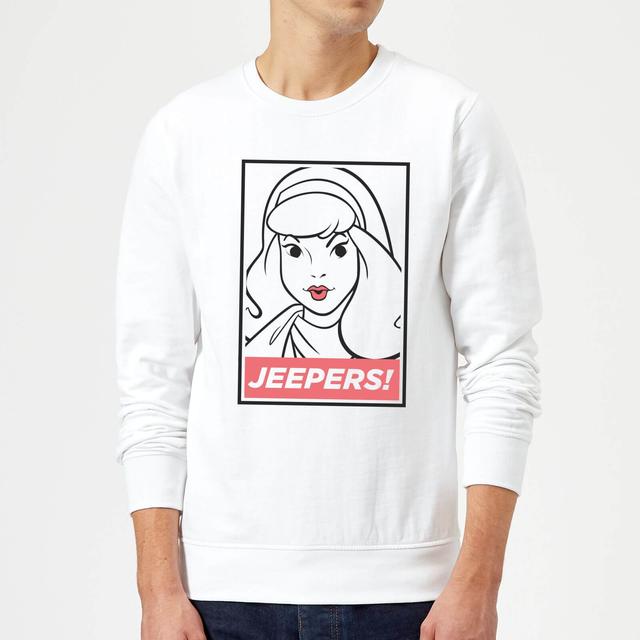 Scooby Doo Jeepers! Sweatshirt - White - M - White on Productcaster.