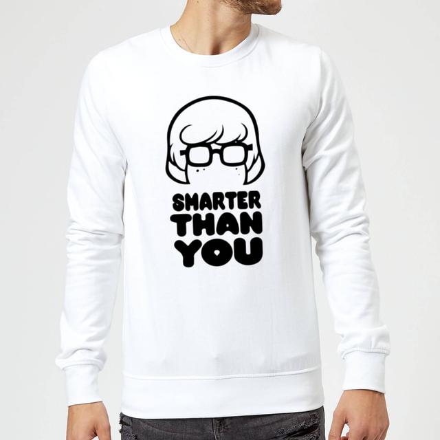 Scooby Doo Smarter Than You Sweatshirt - White - M - Blanco on Productcaster.