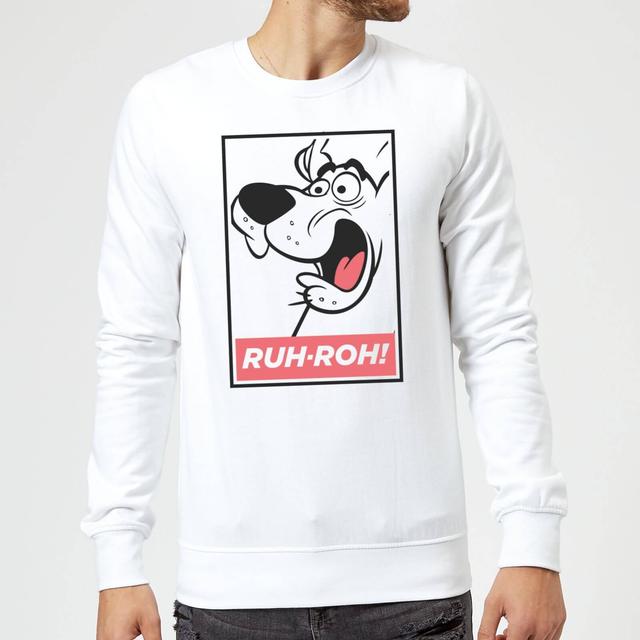 Scooby Doo Ruh-Roh! Sweatshirt - White - XXL on Productcaster.