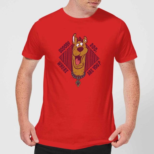 Scooby Doo ¿Dónde estás? Camiseta para hombre - Rojo - S on Productcaster.