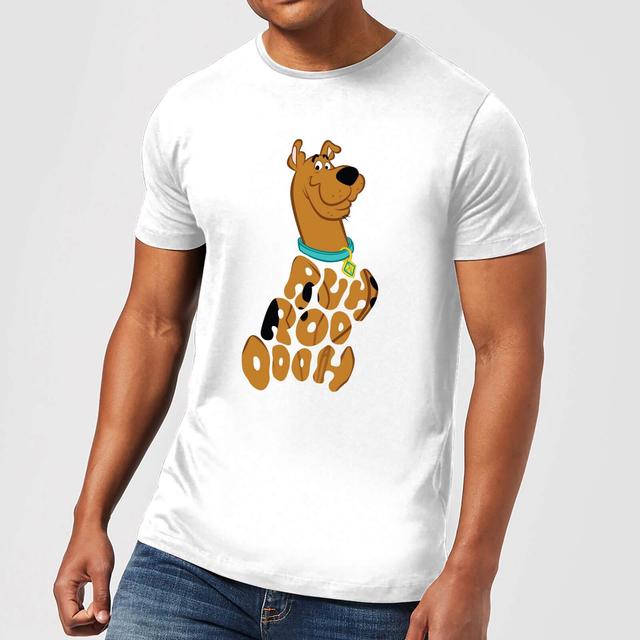 Scooby Doo RUHROOOOOH Men's T-Shirt - White - S on Productcaster.