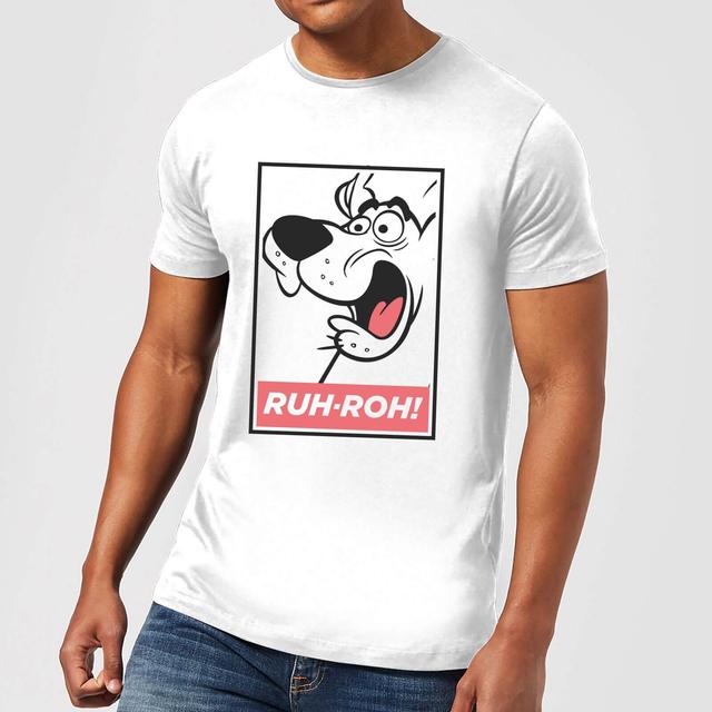 Scooby Doo Ruh-Roh! Men's T-Shirt - White - XXL on Productcaster.