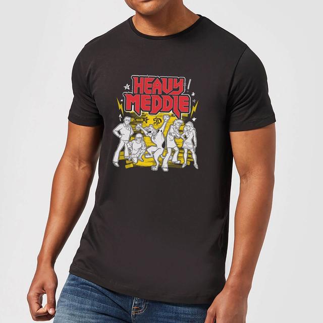 Camiseta Heavy Meddle para hombre de Scooby Doo - Negro - L on Productcaster.