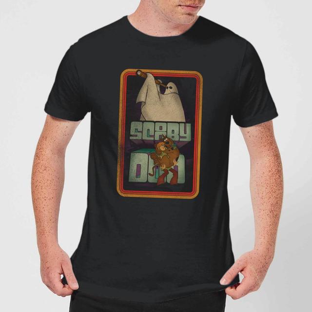 Camiseta Retro Ghostie para hombre de Scooby Doo - Negro - 3XL on Productcaster.