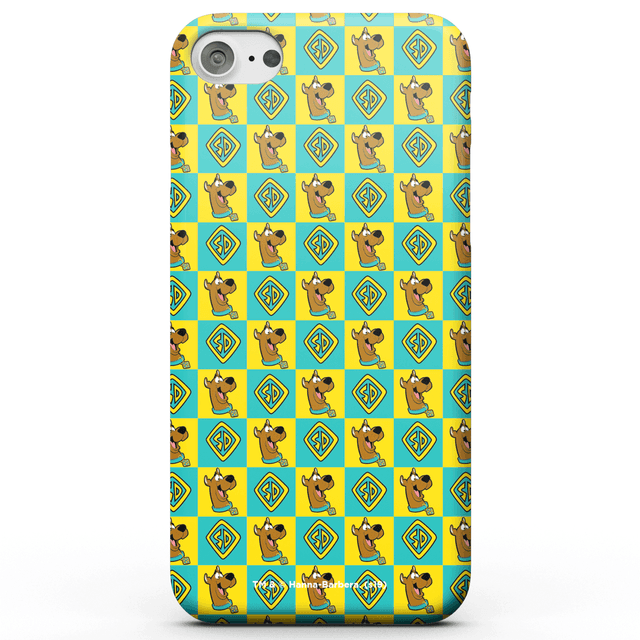 Scooby Doo Pattern Phone Case for iPhone and Android - iPhone XS - Snap Case - Matte on Productcaster.