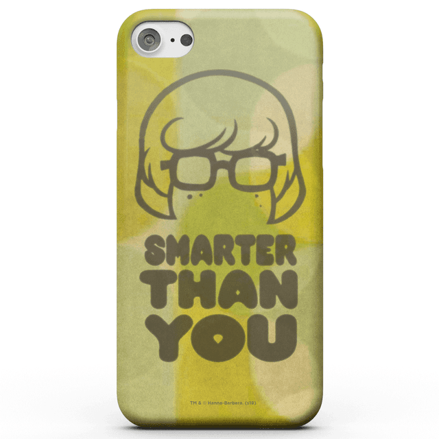 Funda Móvil Scooby-Doo Smarter Than You para iPhone y Android - Carcasa rígida - Mate on Productcaster.